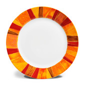 Assiette plate saga <br /> - Lot de 6