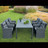 Fauteuil anthracite Square Garden