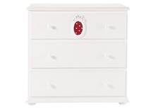 Commode enfant  Cerise