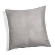 Coussin Swedine gris 40x40 <br /> - Lot de 2