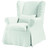 Fodera in lino color verde acqua<br />Cottage