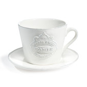 Guest house theekop en schoteltje <br /> - Lot van 6