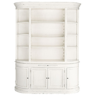 Bibliotheekkast ivoorkleurig<br />Flaubert