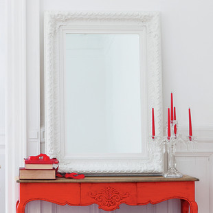 Spiegel Marquise weiß 95x125