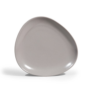 Dessertbord Galet Grijs <br /> - Lot van 6
