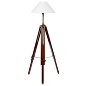 Lampe auf Dreibein