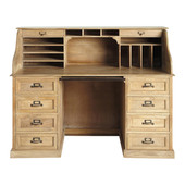 Bureau in metaal en hout Naturaliste