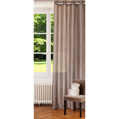Cortina Satine beis  <br /> - Lote de 2