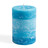 Candela Cilindrica blu <br /> - Lotto di 6