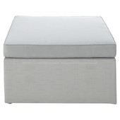 Pouf da esterno grigio chiaro Ibiza
