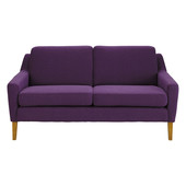 Sofa 2-Sitzer Linara violett Mad Men