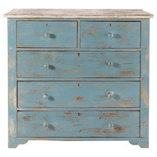 Commode bleu grisé Avignon