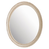 Miroir Elianne ovale beige