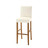 White Bar Chair Boston