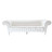 4-Seat White Sofa Picadilly