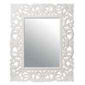 Miroir Java blanc 75x90