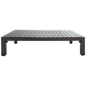 Table basse de jardin noire Stromboli