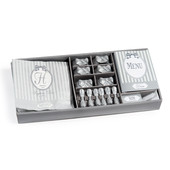 Tischdeko-Set silbern