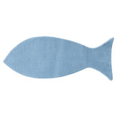 Teppich Fisch blau