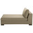 Ottomane Baumwolle taupe Terence