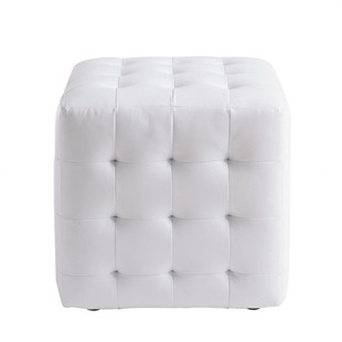 Puff bianco  Chesterfield