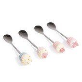 4er-Set Löffel Cupcakes