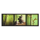 Quadro laccato bambù Zen