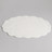Tischsets gesteppt Elodie oval <br /> - Set aus 4