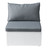 Lage fauteuil  Mykonos