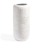 Flower white vase