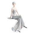 Statuetta seduta Lady Elisabeth