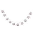 White paper lanterns garland
