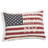 Coussin Drapeau US écru