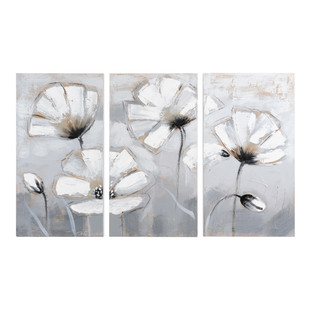 Drieluik bloemen Catherine