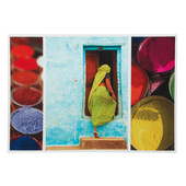 Indian Colors Canvas Print