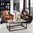 Vintage brown armchair  Oxford