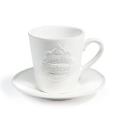 Guest house koffiekop en schoteltje <br /> - Lot van 6
