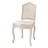 Chaise ivoire Gustavia