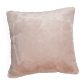 Coussin Fur rose