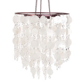 Suspension nacre blanc