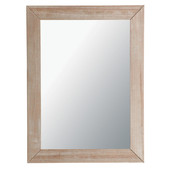 Miroir Natura cérusé 90x120