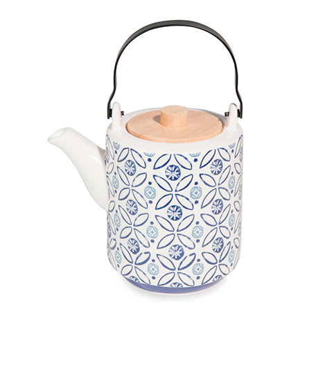 Teekanne aus Steingut