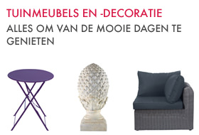 tuinmeubels en decoratie