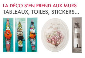 tableaux, toiles, stickers