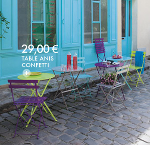 Table anis Confetti