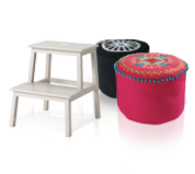 Pouffes and footrests