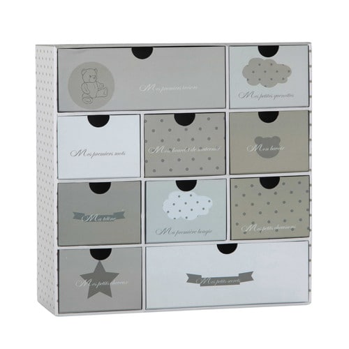 Cofre nacimiento con cajones OURSON | Maisons du Monde