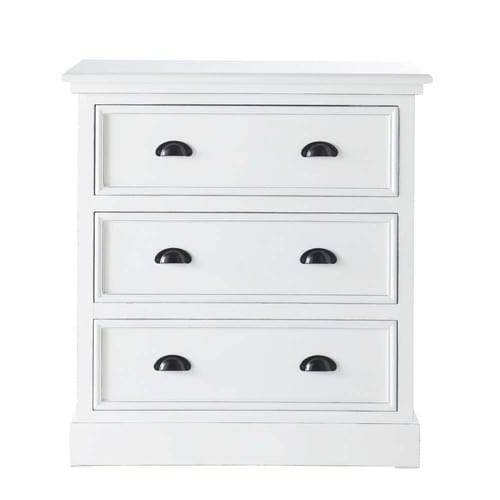 commode blanche 80 cm