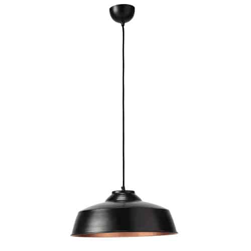 Hängeleuchte schwarz aus Metall B 40 cm GUELIZ | Maisons du Monde