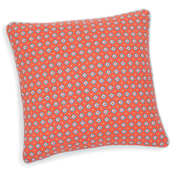 Housse de coussin en coton orange 40 x 40 cm PESARO